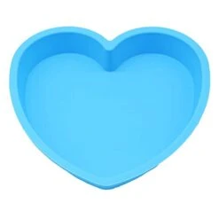 8-inch Heart Shaped Cake Pan Chocolate Jello Baking Shallow Tray Silicone Mold Valentine's Gift -Wilton Shop 31EKbUWzSjL
