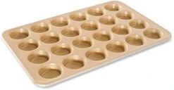 Nordic Ware Turals Aluminum NonStick Muffin Pan, Twelve 2.75 Inch Cups -Wilton Shop 31EQqBivAL. AC