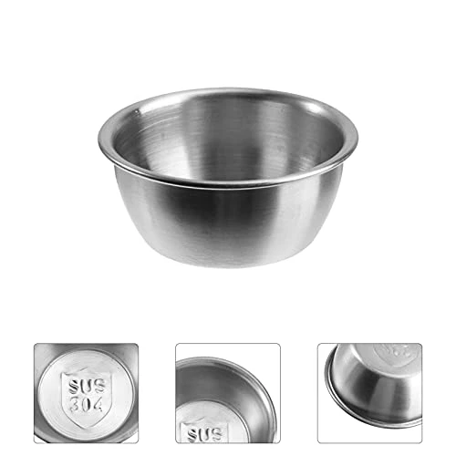 10pcs Stainless Steel Condiment Sauce Cups Metal Ramekin Seasoning Dip Bowl Mini Pudding Portion Cup Appetizer Plate Side Dish For Home Salad Dressing Ketchup 6 10pcs Stainless Steel Condiment Sauce Cups Metal Ramekin Seasoning Dip Bowl Mini Pudding Portion Cup Appetizer Plate Side Dish For Home Salad Dressing Ketchup - Image 4