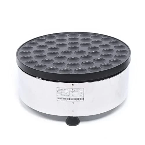 Ommercial Dutch Pancake Baker Maker Waffle Maker Nonstick Electric Mini Muffins Maker Machine 52Pcs Temperature Control 50~300℃ 1.65KW (E) 6 Ommercial Dutch Pancake Baker Maker Waffle Maker Nonstick Electric Mini Muffins Maker Machine 52Pcs Temperature Control 50~300℃ 1.65KW (E) - Image 4