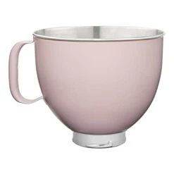 GENERIC 5-Quart Stainless Steel Bowl Colorfast Finish For Tilt-Head Mixers Compatible With KitchenAid