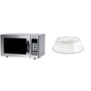 Panasonic Countertop Commercial Microwave Oven With 10 Programmable Memory And Touch Screen Control, 1000W Of Cooking Power - NE-1054F - 0.8 Cu. Ft (Stainless Steel) & Nordic Ware Deluxe Plate Cover 2 Panasonic Countertop Commercial Microwave Oven With 10 Programmable Memory And Touch Screen Control, 1000W Of Cooking Power - NE-1054F - 0.8 Cu. Ft (Stainless Steel) & Nordic Ware Deluxe Plate Cover -Wilton Shop 31FdKm6h3ZL
