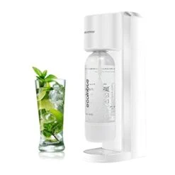 Portable Soda Maker Machine For Home,Sparkling Water Maker Carbonation Machine,Easy To Operate, Seltzer Fizzy Water Maker, Including 2 PET Bottles (0.5L And 1L), Excluding CO2 Bottles, No Nee
