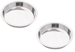 9-Inch Stainless Steel Cake Pan, Round (2 Pack)