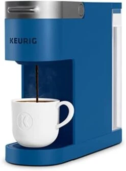 Keurig® K-Slim Single Serve K-Cup Pod Coffee Maker, Featuring Simple Push Button Controls And MultiStream Technology, Twilight Blue -Wilton Shop 31GNhKgSltL. AC
