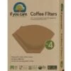 # 4 Cone Shaped Unbleached All Natural Compostable Coffee Filters, 100 Count (Pack Of 1), Chlorine Free 2 # 4 Cone Shaped Unbleached All Natural Compostable Coffee Filters, 100 Count (Pack Of 1), Chlorine Free -Wilton Shop 31Gicesc3QL
