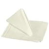 Ivory 60% Linen 40% Cotton Dinner Napkins 18 X 18 Inch - Set Of 4 Hemstitched Cloth Fabric Table Wedding Napkin Washable Hotel -Wilton Shop 31GnTATjyDL