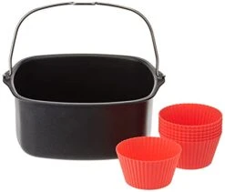 Philips Hilips  Baking Kit For Airfryer Baking Cupcake Cases – Black And Red