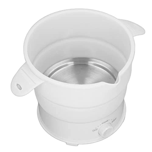 Portable Electric Hot Pot, Control Knob Electric Hot Pot Cooker 2 Speeds Collapsible Uniform Heating For Office For Dormitory(#2) 7 Portable Electric Hot Pot, Control Knob Electric Hot Pot Cooker 2 Speeds Collapsible Uniform Heating For Office For Dormitory(#2) - Image 5