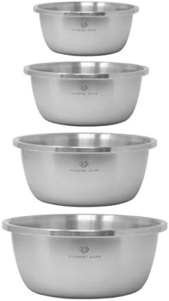 Products 4 Piece Stainless Steel Mixing Bowls For Kitchen (Black) -Wilton Shop 31HoYtlEnqL. AC