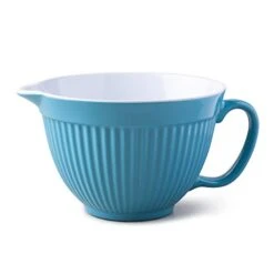 Two Tone Mixing Bowl/Batter Jug 20cm-Aqua