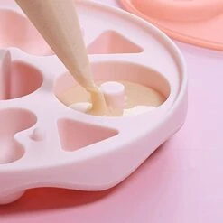 Creative Donut Biscuit Silicone Baking Mold, Non Stick Cake Baking Supplies,for Cheese Chocolate Pudding Jelly Kitchen Bakery Molds Gift (Color : Blue, Size : 5.9x0.8inch) 11 Creative Donut Biscuit Silicone Baking Mold, Non Stick Cake Baking Supplies,for Cheese Chocolate Pudding Jelly Kitchen Bakery Molds Gift (Color : Blue, Size : 5.9x0.8inch) -Wilton Shop 31JNicOIGaS