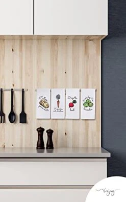 Microfiber Dish Towels Funny Veggie Puns Funny Kitchen Towel Set Of 4 - Best Housewarming Gifts For New Home, Tea Towels For Kitchen Funny, Mom Kitchen Gifts, Veggie Themed Dish Towels With Sayings 16 Microfiber Dish Towels Funny Veggie Puns Funny Kitchen Towel Set Of 4 - Best Housewarming Gifts For New Home, Tea Towels For Kitchen Funny, Mom Kitchen Gifts, Veggie Themed Dish Towels With Sayings -Wilton Shop 31JaD4U8AYL