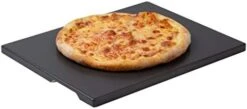 Pizza Stone 12in X 15in Rectangular Baking & Grilling Stone, Perfect For Oven, BBQ And Grill. Innovative Double - Faced Built - In 4 Handles Design -Wilton Shop 31Jh7l3TX9L. AC