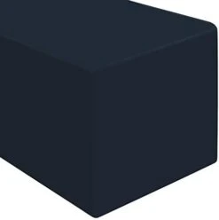 - 6' Premium Fitted Tablecloth For 72" X 30" Rectangular Table - Wedding/Banquet/Trade Show - Polyester Cloth Fabric Cover - Black -Wilton Shop 31JzHAOsCaL. AC 1