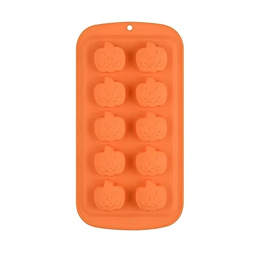 Alloween 3D Pumpkin Shape Chocolate Mold Silicone Candy Mould For Baking Cake Decorating JKUHA 3 Alloween 3D Pumpkin Shape Chocolate Mold Silicone Candy Mould For Baking Cake Decorating JKUHA