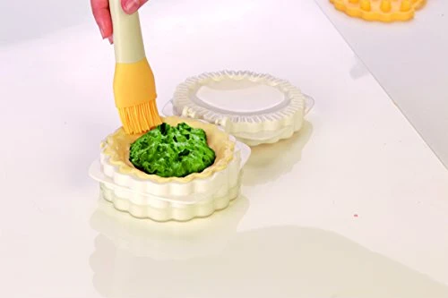 Mini Pie Maker - Best Unique Pie Stuffer - 3 Lattice Patterned Cutters, Stuffer And Punching Stick, Varied Pie 4 Mini Pie Maker - Best Unique Pie Stuffer - 3 Lattice Patterned Cutters, Stuffer And Punching Stick, Varied Pie - Image 2