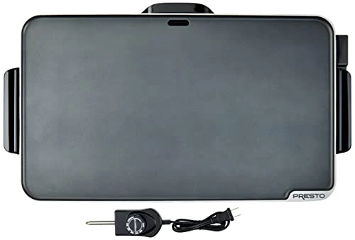 Presto 07072 Slimline Griddle, Black, 22" & 06852 16-Inch Electric Skillet With Glass Cover 3 Presto 07072 Slimline Griddle, Black, 22" & 06852 16-Inch Electric Skillet With Glass Cover
