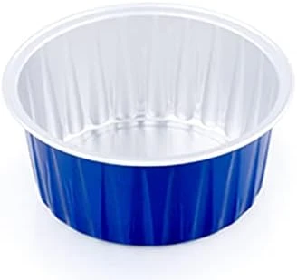 3 2/5" 125ml 100/PK 4OZ Disposable Aluminum Foil Cups For Muffin Cupcake Baking Bake Utility Ramekin Cup (Spot) 7 3 2/5" 125ml 100/PK 4OZ Disposable Aluminum Foil Cups For Muffin Cupcake Baking Bake Utility Ramekin Cup (Spot) - Image 5