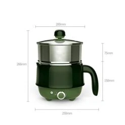 Thick Multi-Function Electric Cooker Small Electric Cooker Home 1-2 Person Dormitory Noodle Cooker Bedroom Mini Small Electric Cooker