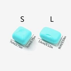 Soap Holder, Soap Holder 4 Pack, Travel Soap Container With Lid, Portable Bar Soap Case, Leakproof Soap Box With Perforations, Soap Dishes For Traveling, Camping, Gym (Color : Yellow, Size : 17 Soap Holder, Soap Holder 4 Pack, Travel Soap Container With Lid, Portable Bar Soap Case, Leakproof Soap Box With Perforations, Soap Dishes For Traveling, Camping, Gym (Color : Yellow, Size : -Wilton Shop 31M5Eyc6QrL