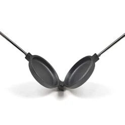 Cast Iron Round Pie Iron With Stainless Steel And Wooden Handle Set Of 2… -Wilton Shop 31MM8eaH2mL