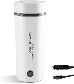 12V Car Electric Travel Kettle, Portable Electric Tea Coffee Kettle For 12V Car, Water Boiler & Heater Automatic Shut-Off (Light Green) -Wilton Shop 31MkU mB5tL. AC