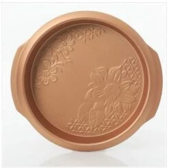 Gibson Country Kitchen 4 Pc Embossed Nonstick Bakeware Set, 4-Piece, Copper -Wilton Shop 31MrIAoTuaL