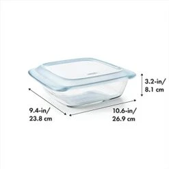 OXO Good Grips Glass 2 Qt Baking Dish With Lid 17 OXO Good Grips Glass 2 Qt Baking Dish With Lid -Wilton Shop 31N5wf4bIiS