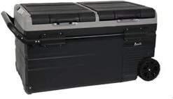 Avanti PDR50L34G Cooler Portable Refrigerator And Freezer With 50 Liter Capacity, Adjustable Zone Separation, Easy-Pull Rolling Design, LED Lights, AC/DC, 50-Liter, Grey 19 Avanti PDR50L34G Cooler Portable Refrigerator And Freezer With 50 Liter Capacity, Adjustable Zone Separation, Easy-Pull Rolling Design, LED Lights, AC/DC, 50-Liter, Grey -Wilton Shop 31NJoy6hyVL. AC