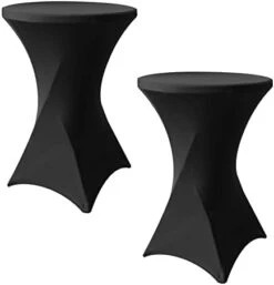 2 Pack Spandex Table Covers, Cocktail Fitted Tablecloths, Round Highboy Stretch Table Cloths For Party, Wedding, Birthday, Banquet, Vendors,Bistro Table,White, 30"-32" Diameter X 40"-43" Height 25 2 Pack Spandex Table Covers, Cocktail Fitted Tablecloths, Round Highboy Stretch Table Cloths For Party, Wedding, Birthday, Banquet, Vendors,Bistro Table,White, 30"-32" Diameter X 40"-43" Height -Wilton Shop 31Nnmp9YUTL. AC