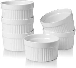 Ramekins - Porcelain Ramekins For Creme Brulee Dishes,Dipping Sauces,Baking Pudding Cups, Souffle Bowl,Oven Safe, Set Of 6 (4OZ, White) 17 Ramekins - Porcelain Ramekins For Creme Brulee Dishes,Dipping Sauces,Baking Pudding Cups, Souffle Bowl,Oven Safe, Set Of 6 (4OZ, White) -Wilton Shop 31Np0CPQzNS. AC