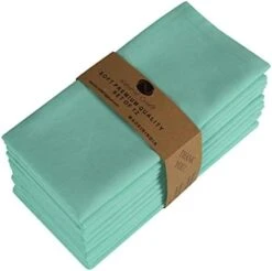 ATURALCRAFT Cloth Napkins Classic Cotton Set Of 12 Linen Blend Solid Color Dinner Napkins, Assorted Multi Pack -Soft And Comfortable Reusable Fabric - For Home Use Multicolor 18inch 24 ATURALCRAFT Cloth Napkins Classic Cotton Set Of 12 Linen Blend Solid Color Dinner Napkins, Assorted Multi Pack -Soft And Comfortable Reusable Fabric - For Home Use Multicolor 18inch -Wilton Shop 31NzXnx2QPL. AC