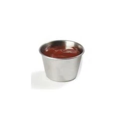 2 9/20" Round Ramekin W/ 1 1/2 Oz Capacity, Stainless