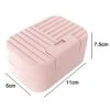 Fzh Soap Dish For Shower Portable Soap Box With Lid Travel Washing Soap Boxes Sealed Leak Proof Soap Container Box Bathroom Waterproof Soap Storage Boxes (Color : Green) 2 Fzh Soap Dish For Shower Portable Soap Box With Lid Travel Washing Soap Boxes Sealed Leak Proof Soap Container Box Bathroom Waterproof Soap Storage Boxes (Color : Green) -Wilton Shop 31OIIrJB86L