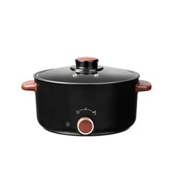 GXBPY Household Multifunctional Electric Frying Pot Dormitory Pan, Frying And Boiling Dual-purpose Cooking And Cooking Pot Small Electric Pot