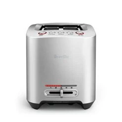 Breville BTA820XL Die-Cast 2-Slice Smart Toaster, Brushed Stainless Steel -Wilton Shop 31OltGGUdML