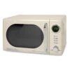 Retro 0.7 Cubic Feet 700-Watt Countertop Microwave Oven, Ideal For For Home, Dorm, Office, Ivory -Wilton Shop 31OmbAtIoCL
