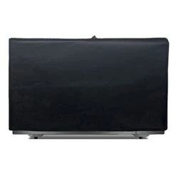 Wanty Heat-Resistant Waterproof Dust-Proof Microwave Oven Grill Cover Protector, Nylon Fabric Dust Case Protections For Toshiba EM131A5C-BSML-EM45PIT(SS) Oven, Black, 23.22x20.47x13.38inch