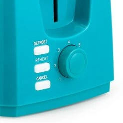 - 2-Slice Toaster With 7 Browning Control Settings, Teal/Stainless Steel - Great To Toast Bread, Bagels And Waffles 19 - 2-Slice Toaster With 7 Browning Control Settings, Teal/Stainless Steel - Great To Toast Bread, Bagels And Waffles -Wilton Shop 31OwrevKzyL