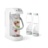 Pärkel Beverage System (White) + 2 Pack Bottles - Sparkling Water And Soda Maker - A New Way Of Sparkling - Use Fresh & Natural Ingredients - No CO2 Tank Needed -Wilton Shop 31OzhjBrgiL