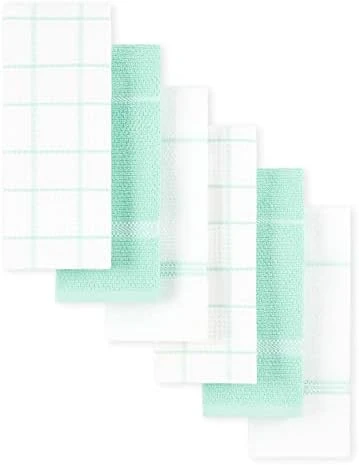 Odern Waffle Kitchen Towel Set 6-Pack, Grey, 16"x28" 5 Odern Waffle Kitchen Towel Set 6-Pack, Grey, 16"x28" - Image 3