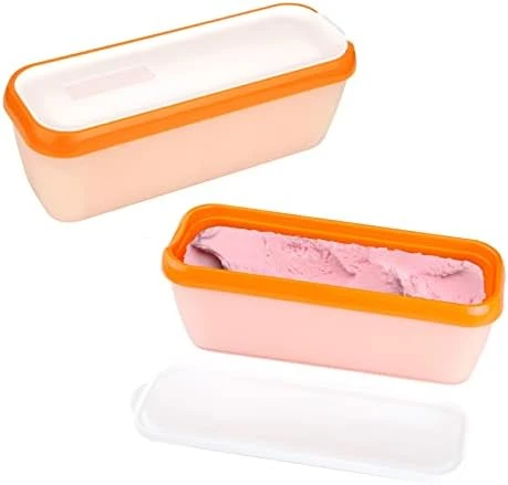 Ice Cream Storage Containers With Lids 2 Pack - 1.5 Quarts Reusable Homemade Ice Cream Tubs, Freezer Containers Perfect For Sorbet, Frozen Yogurt Or Gelato (Green) 10 Ice Cream Storage Containers With Lids 2 Pack - 1.5 Quarts Reusable Homemade Ice Cream Tubs, Freezer Containers Perfect For Sorbet, Frozen Yogurt Or Gelato (Green) - Image 8