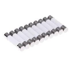 GENERIC 10 Pcs Of Microwave Ceramic Fuse Electric 20A 250V Home Supplies DIY 6X30M.voc