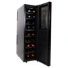 Urban Series 18 Bottle Slim Dual Zone Wine Cooler, Thermoelectric Wine Fridge, Freestanding Wine Refrigerator For Home Bar, Kitchen, Apartment, Condo, Cottage -Wilton Shop 31PT300yiPL