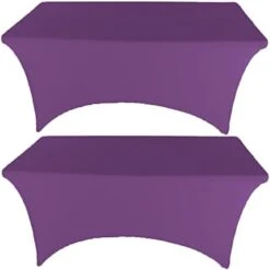 2 Pack 6FT Hunter Green Spandex Tablecloth Stretch Fitted Table Cover For Rectangular Table Event, Wedding, Banquet And Parties 27 2 Pack 6FT Hunter Green Spandex Tablecloth Stretch Fitted Table Cover For Rectangular Table Event, Wedding, Banquet And Parties -Wilton Shop 31Pc OWcA3L. AC