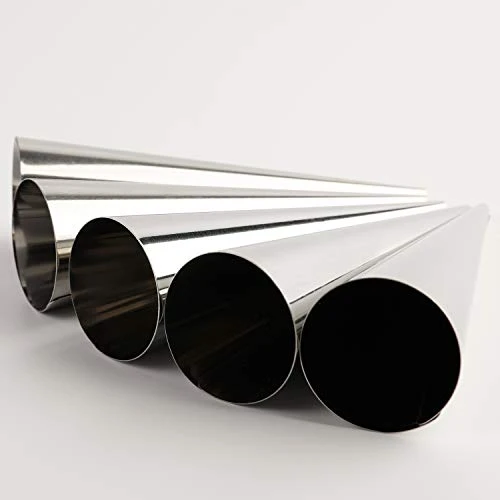 Cream Horn Molds Stainless Steel Cone Tubular Shaped Mold For Cannoli Tubes Croissant (cream Cone) 7 Cream Horn Molds Stainless Steel Cone Tubular Shaped Mold For Cannoli Tubes Croissant (cream Cone) - Image 5