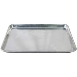 1/2 Half Size 18 X 13 Inch Aluminum Sheet Pan Commercial Bakery Equipment Cake Pans NSF Approved 19 Gauge 1 Pack