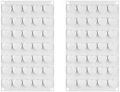 Heart Chocolate Mold, 7.8" Big Breakable Diamond Heart Silicone Cake Mould, Love Shape Maker Baking Tool For Chocolate Mousse Dessert Candy, Good Gifts For Birthday, Valentines Day, Oven Safe 27 Heart Chocolate Mold, 7.8" Big Breakable Diamond Heart Silicone Cake Mould, Love Shape Maker Baking Tool For Chocolate Mousse Dessert Candy, Good Gifts For Birthday, Valentines Day, Oven Safe -Wilton Shop 31QnbDTLgVL. AC