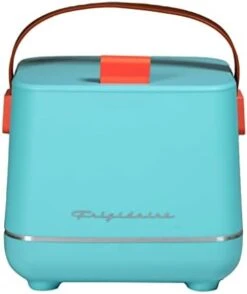 FRIGIDAIRE EFMIS308 Top Opening 6 Cans/4L Beverage Insulated Fridge Or Cooler Up To 8 Hrs, With Wall And Car Outlet (Blue) -Wilton Shop 31RMhnm3krL. AC